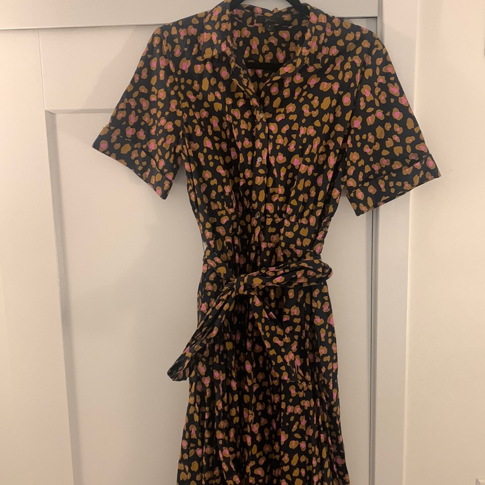 Leopard Shirtdress